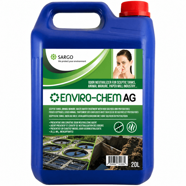 Bidon Enviro-Chem AG pour la réduction des odeurs de lisier et déchets organiques