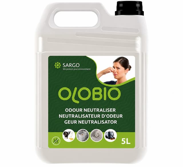 Bidon OLOBIO pour la neutralisation des odeurs de déchets et boues